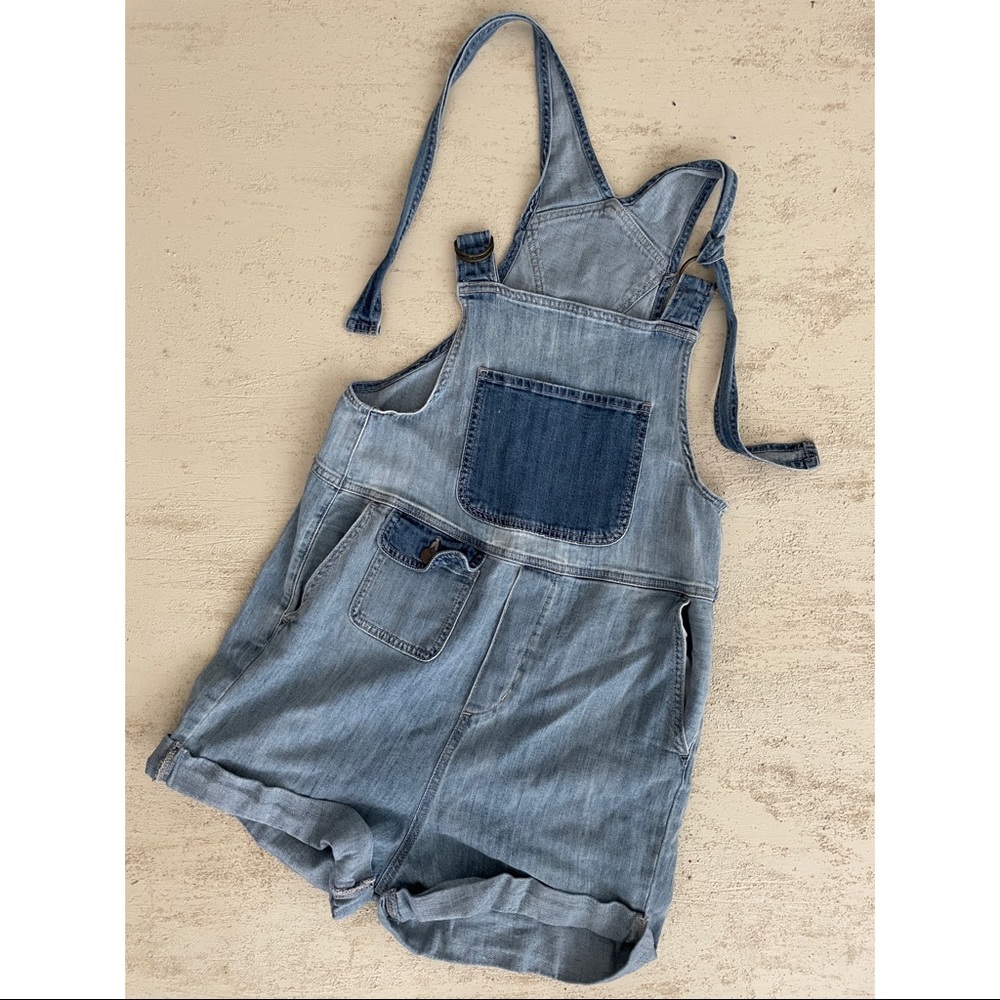 WILDFOX soft denim Overalls